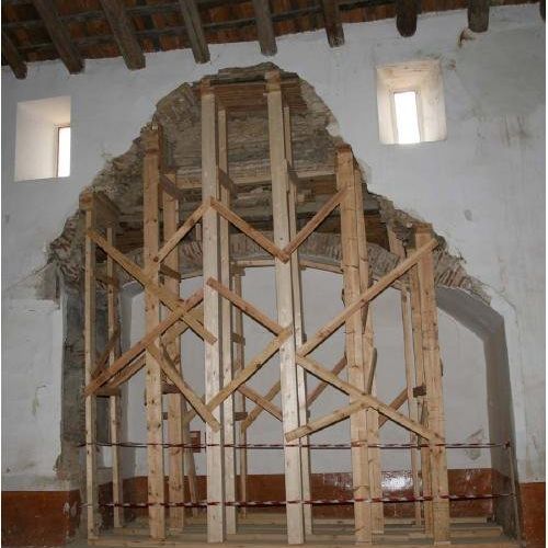 Derrumbe de arco y bóveda de capilla sur